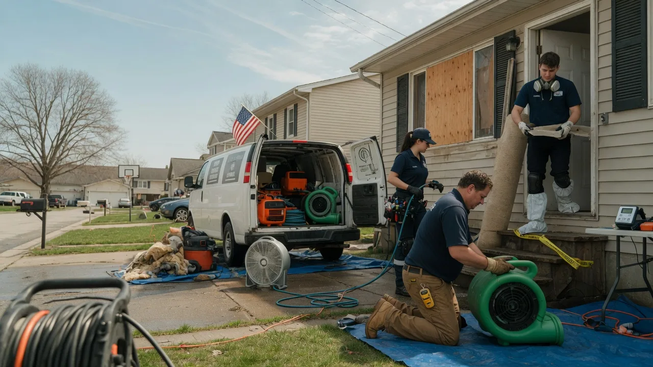 Water Damage Restoration in Lublin, WI near me
